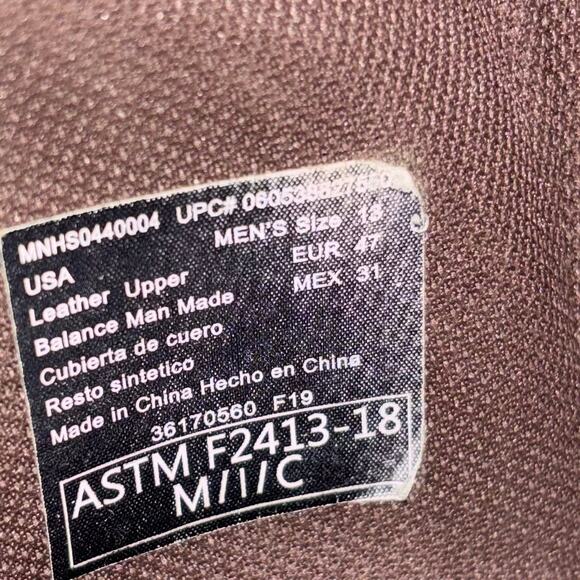 Survivor Work Boots Brown Leather Pull On Wellington ASTM F2413-18 Men’s 13 main image 8